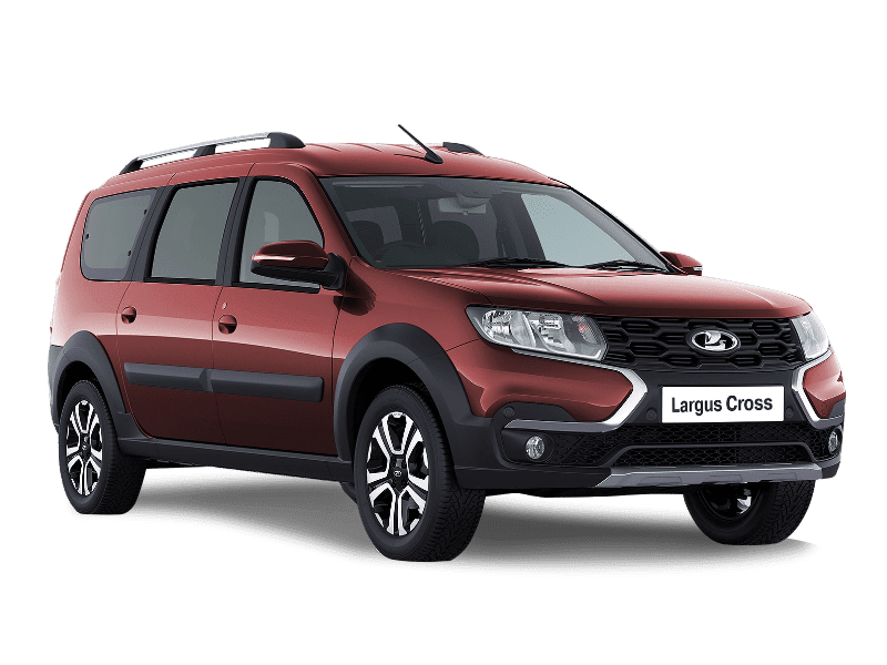 Купить Lada Largus Cross в Волгограде - Красный «Красный сплав» (136) - металлик